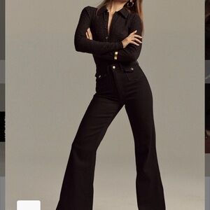 ROLLA'S Black Flare Pants